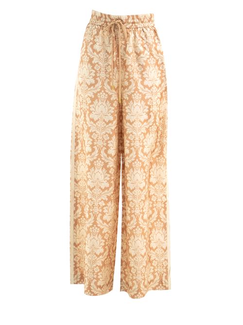 Pantaloni a Fiori ZIMMERMANN | 8187PF231TAN/ROSE